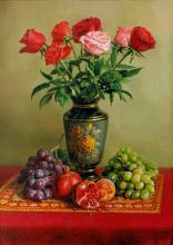 "Розы и фрукты". 1997 г.