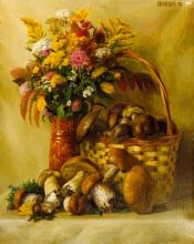 "Цветы и грибы". 1994 г.