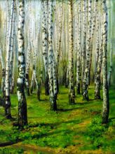 "Берёзки. Май". 1990 г.