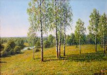 "Весна. Берёзы". 1997 г.