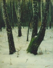 "Берёзки. Декабрь". 1989 г.