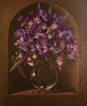 цветы в арке.