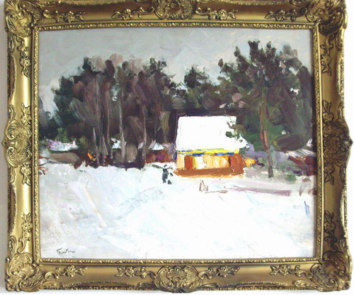 Зима в Тарусе