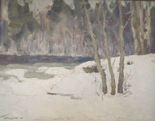 Зимний этюд