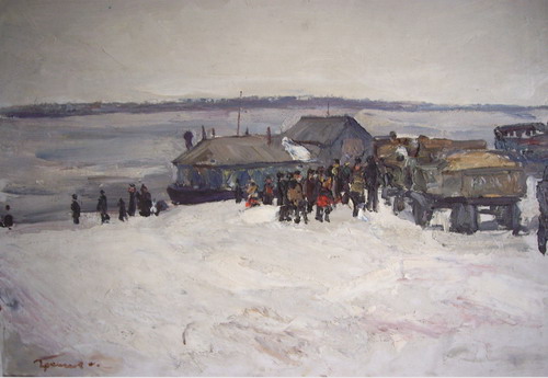 У переправы