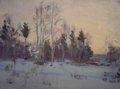 Зимний этюд