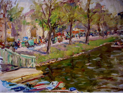 Москва. Чистые пруды.