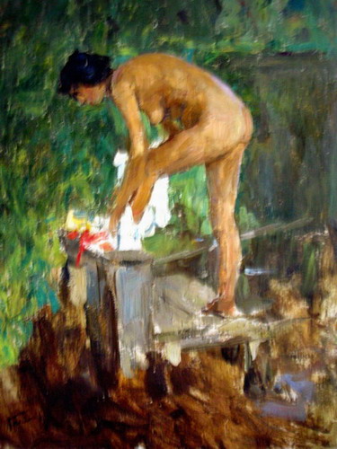 Купальщица