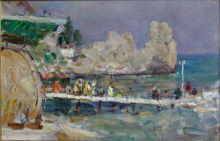 Пристань в Гурзуфе