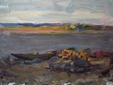 Волга. Радуга.