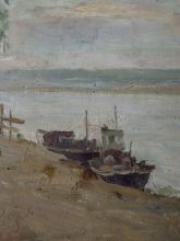 Баржи на Волге