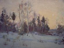 Зимний этюд