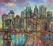 Бруклинский мост. Предчувствие ночи.