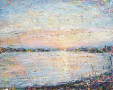 Рассвет. Этюд.