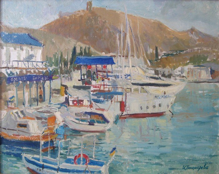 Яхты. Балаклава.