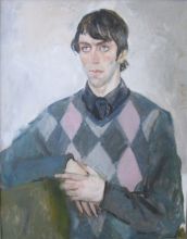 Портрет молодого человека. Этюд.