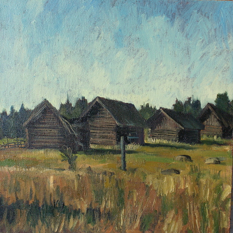 Сенные сараи