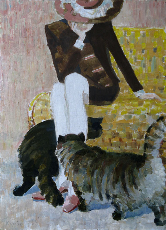 Кошки и ножки