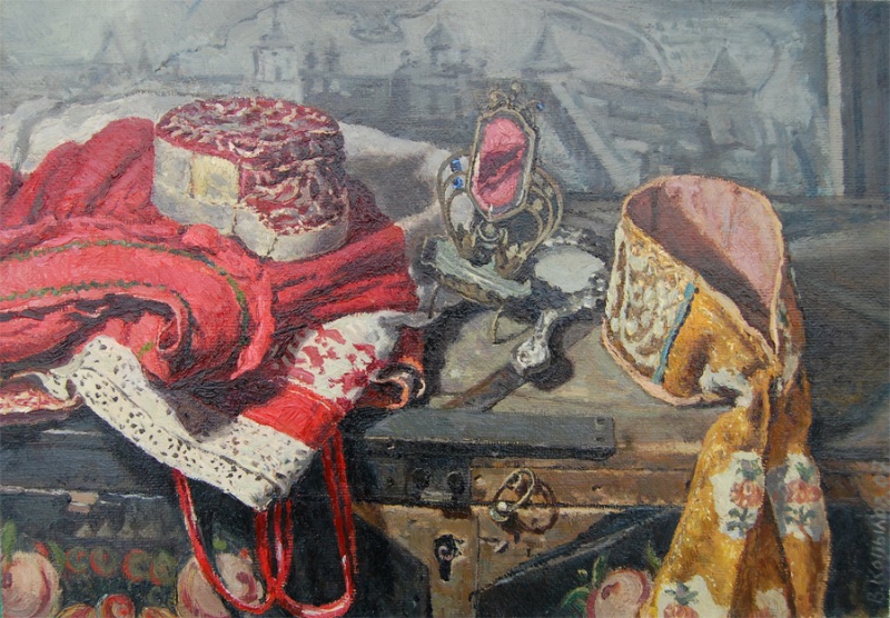 В наследство от бабушки.