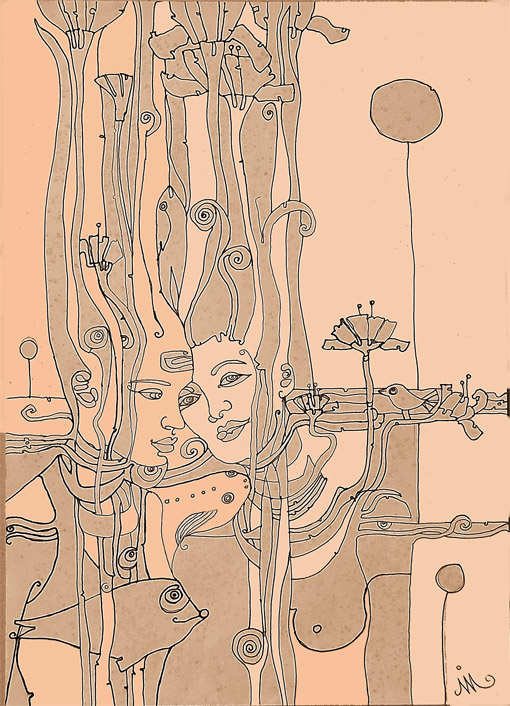 Офелия рассказывает Ундине о Гамлете