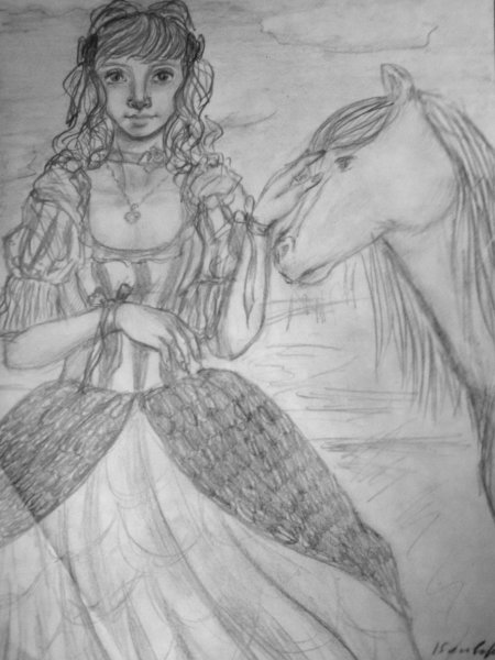 Принцесса и лошадь