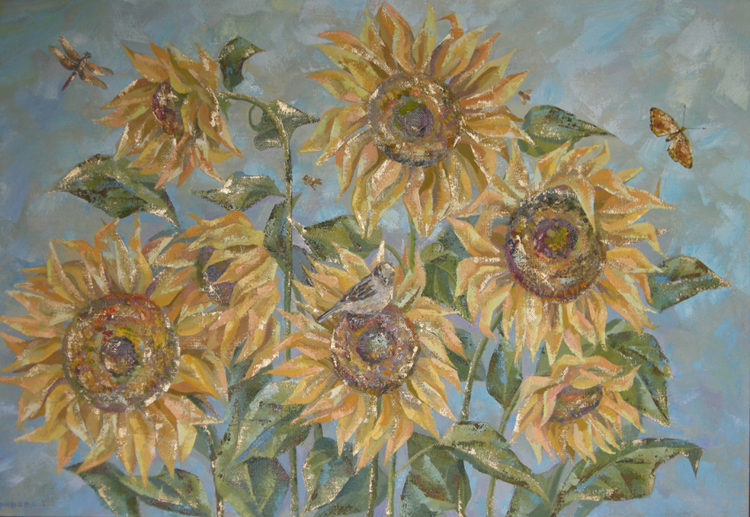 Подсолнухи