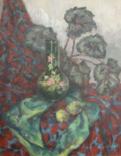 Натюрморт с китайской вазой