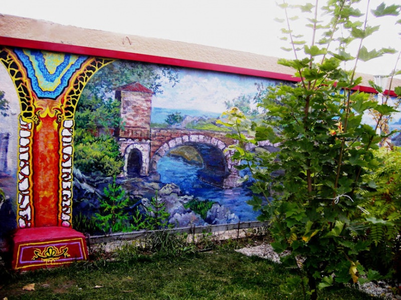 Продолжение пейзажа. С мостом.