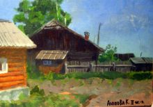 На старой даче. Ключёвск.