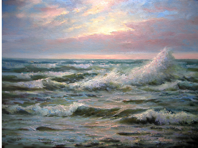 Шторм в Дзинтари