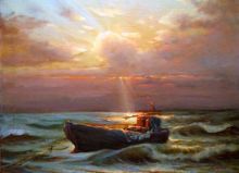 Старый баркас