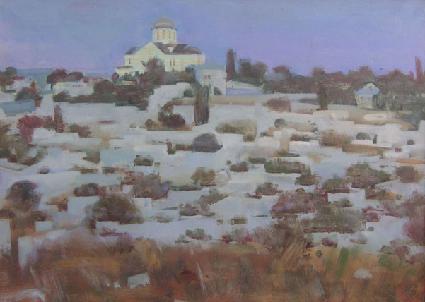 Херсонес ночью.