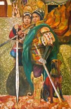 Рыцари с собакой