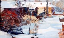 Морозный день