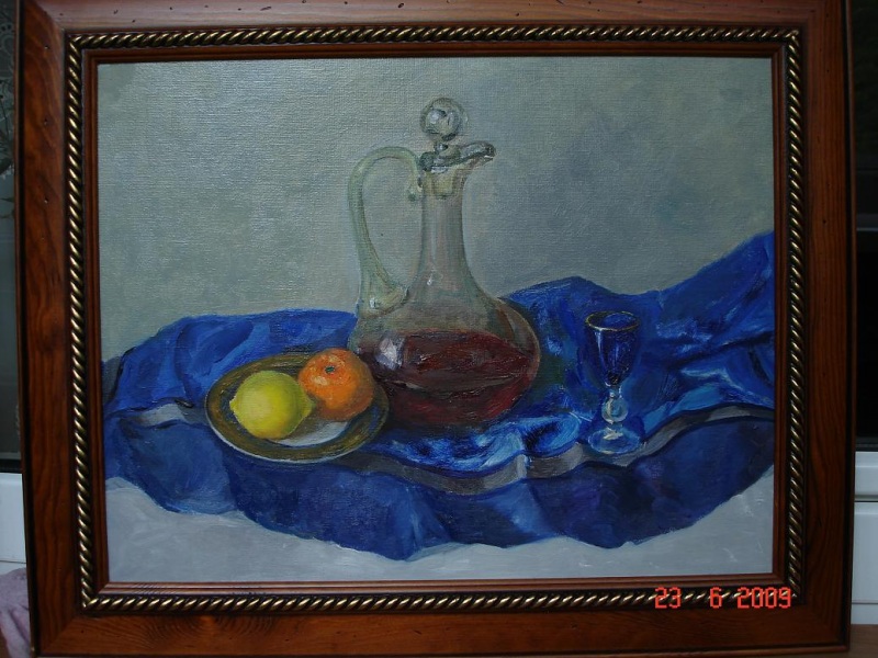 натюрморт с цитрусовыми