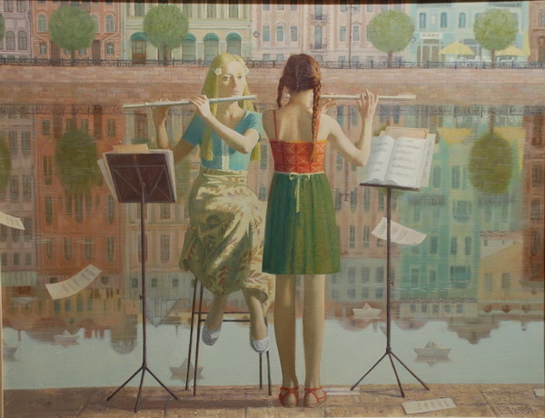 Тихий город.