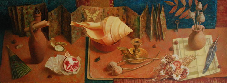 Терракотовый натюрморт.