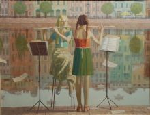 Тихий город.