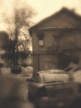 Москва. Двор старого дома.