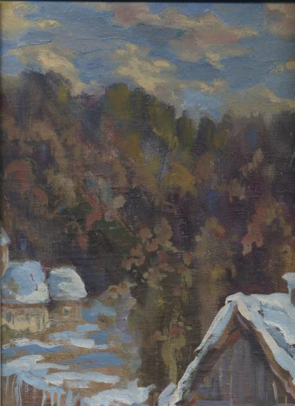 Зима цветёт