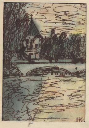 Пиль-башня. Рассвет.