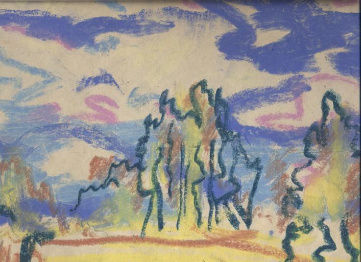 Фиолетово-сиреневые небеса