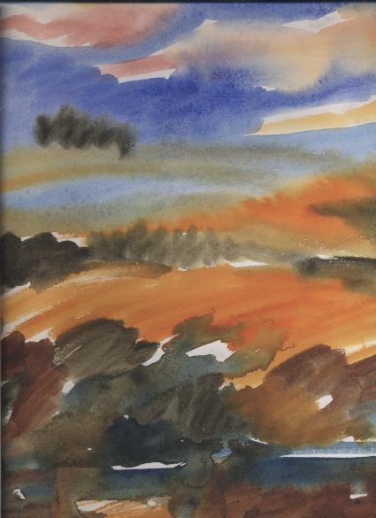 Рыжий закат