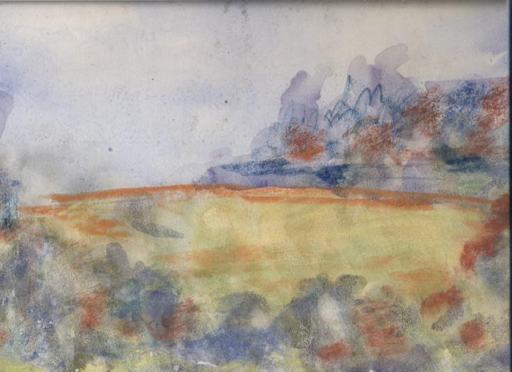 Поле за деревней Еросиха