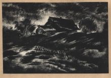 Вечер настал в деревне