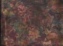 Пёстрые цветы в саду