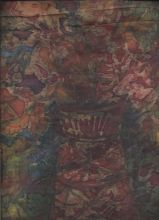 Пёстрые цветы в вазе