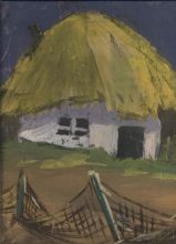 Пейзаж с хатой