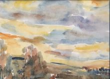 Поле. Небеса.