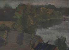 Тихий вечер на озере